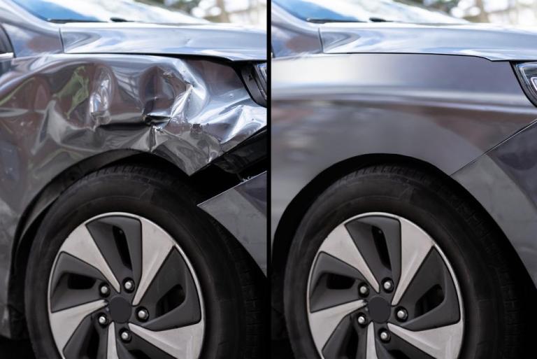 Faut-il réparer sa carrosserie après un choc à Nice ?